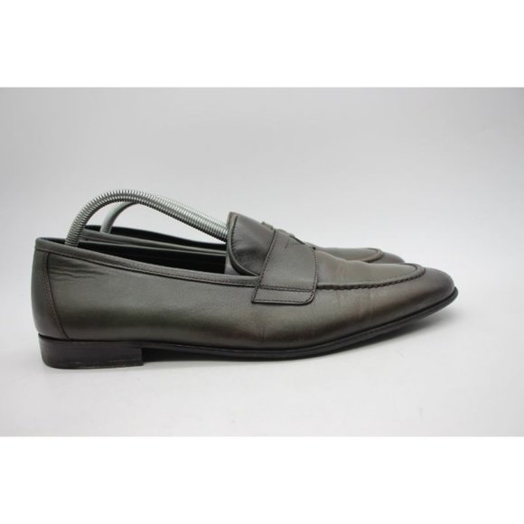 Vella Pais Men\'s Size 11 Black Leather Casual Slip On Loafer Shoes main image 9